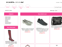 Tablet Screenshot of forms-2010.de